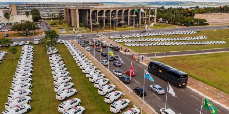 As viaturas chegarão a estados e municípios de todas as regiões do país - Foto: MJSP